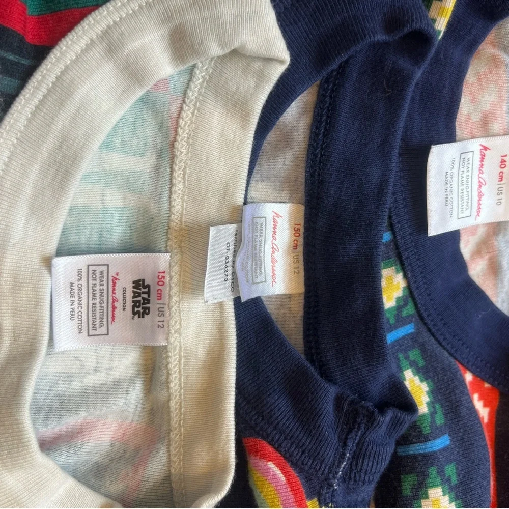 Hanna Andersson Festive Long Sleeve Shirt Collection mixed lot size variety - Picture 4 of 4